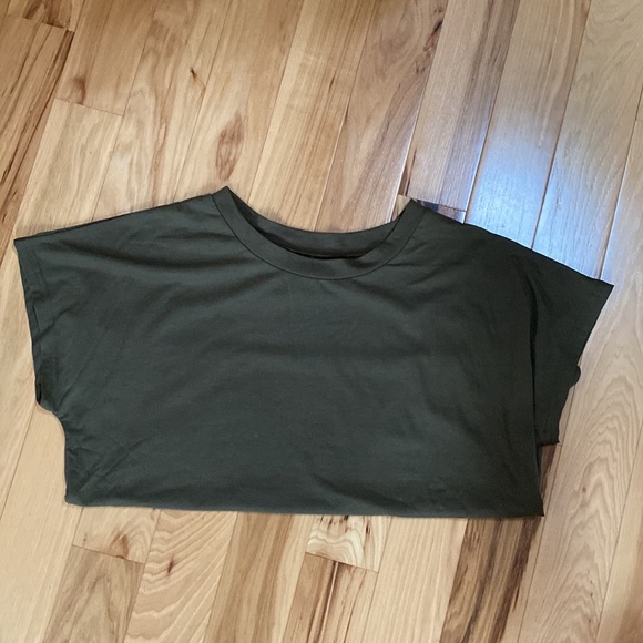 Batwing Sleeve Tee With Drawstring Waist Pants - Picture 7 of 7